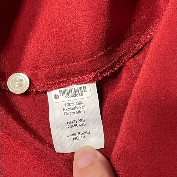 Madewell ballad silk embroidered tunic read medium B5863 - Picture 7 of 12